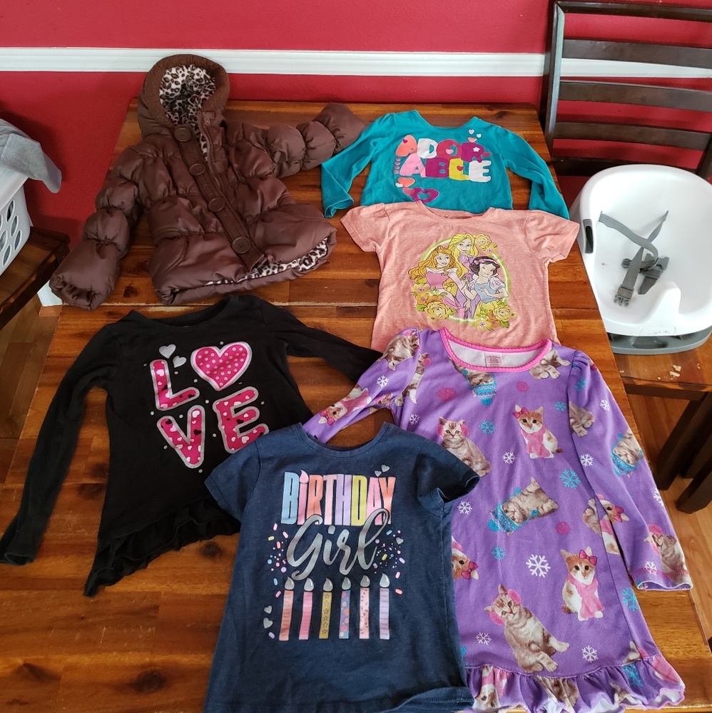 4T/5T lot of girls clothes